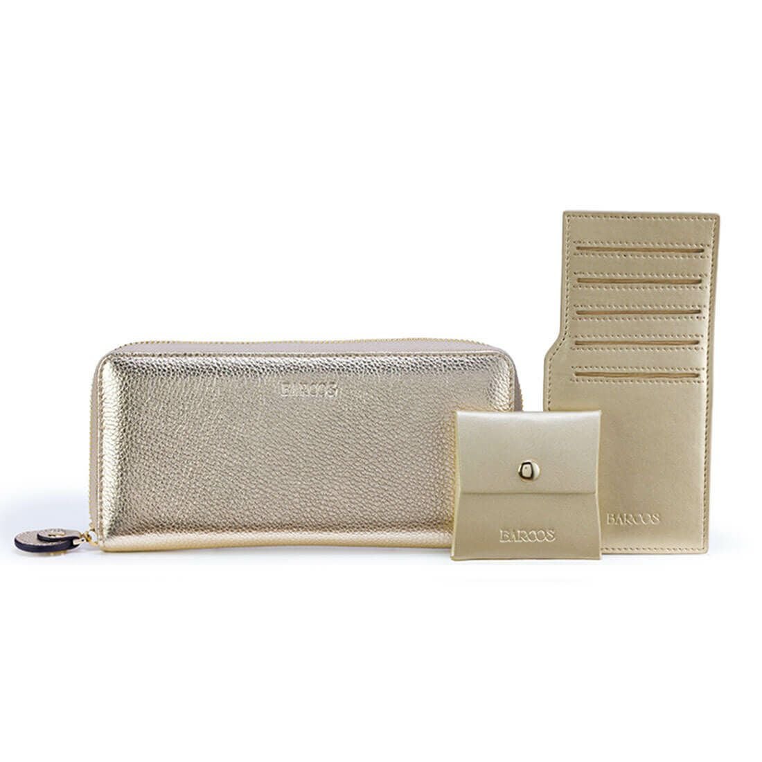 GLウォレット ラウンド型財布<チルコロR> - ゴールド