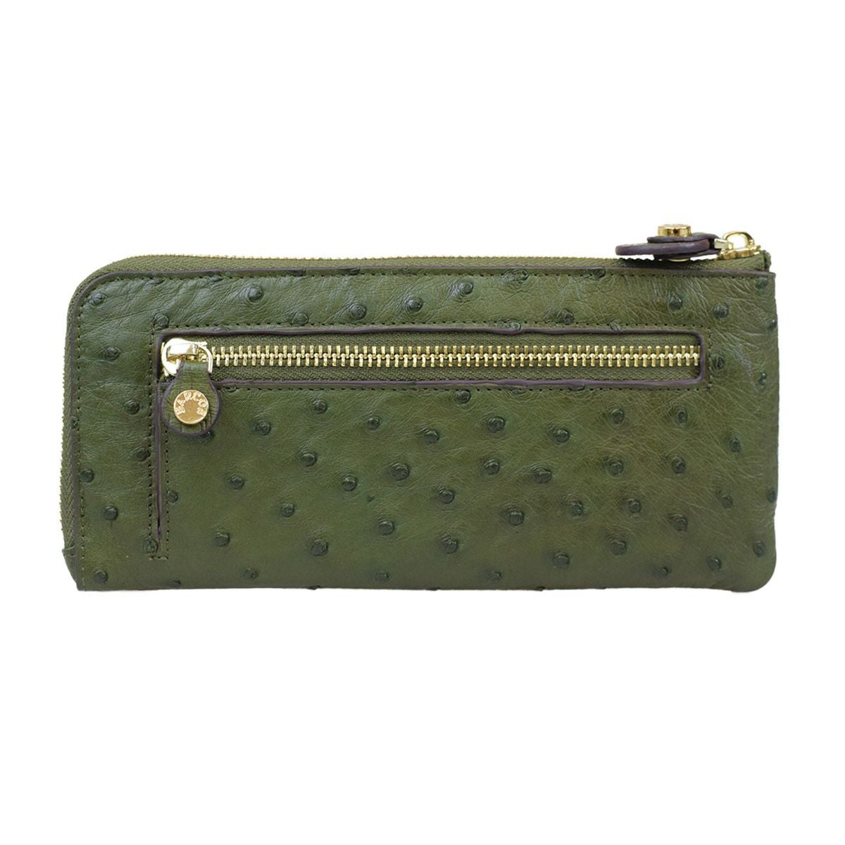 GLウォレット オーストリッチレザーL字型財布<リッコL>