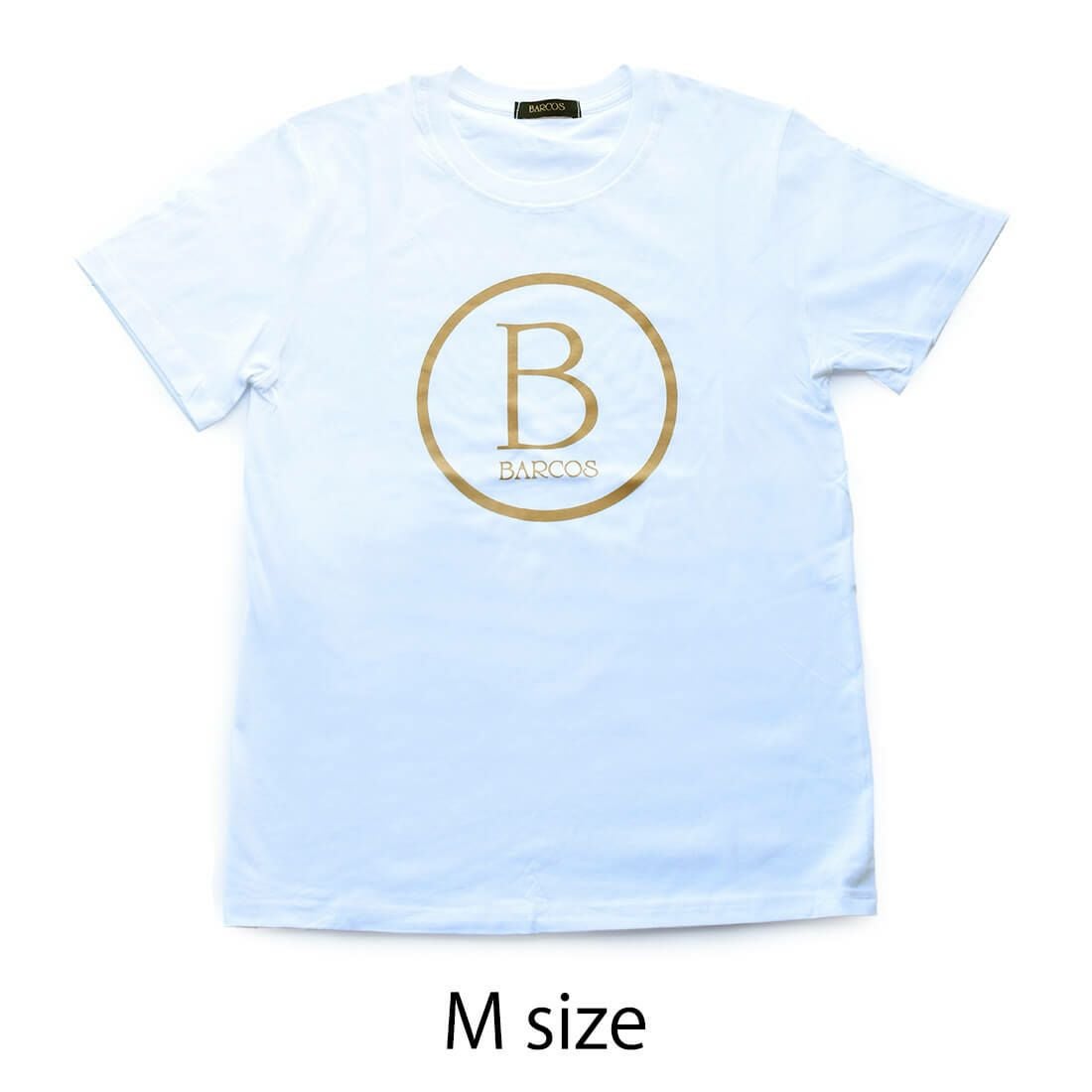 Bマーク入りTシャツ - ホワイト(M)