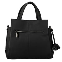 チャーム付き2wayレザーハンドバッグ＜ルル＞