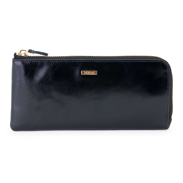 GLウォレット L字型長財布＜ローラ＞ - ブラック