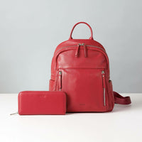 【セット商品】シュリンクレザーリュックサック＆財布＜アクティブセット＞