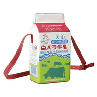 白バラ牛乳ポシェット