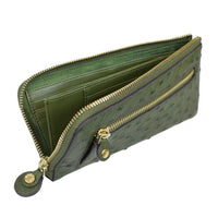 GLウォレット オーストリッチレザーL字型財布＜リッコL＞