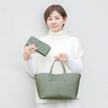 【セット商品】シュリンクレザーハンドバッグ＆財布＜ユニバーサルセット＞