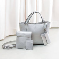 【セット商品】シュリンクレザー2wayバッグ プレミアム4点セット