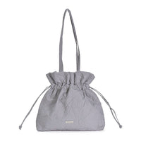 巾着型ポリエステルトートバッグ