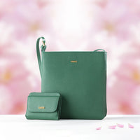 シュリンクレザー折財布＆ポシェット＜ルーニア＞
