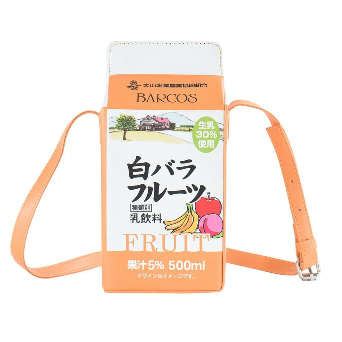 白バラフルーツポシェット