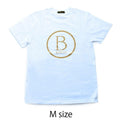 Bマーク入りTシャツ - ホワイト（M）