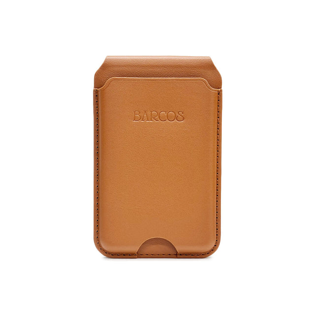 ＜MagSafe対応＞折りたたみカードホルダー - キャメル