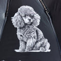 晴雨兼用 犬モチーフデザイン折りたたみ傘