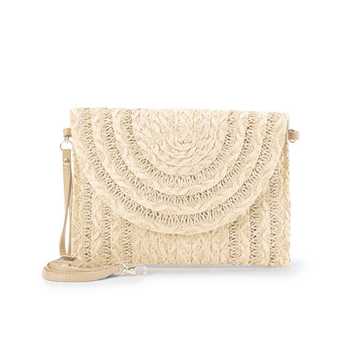 2wayかごポシェット - ベージュ