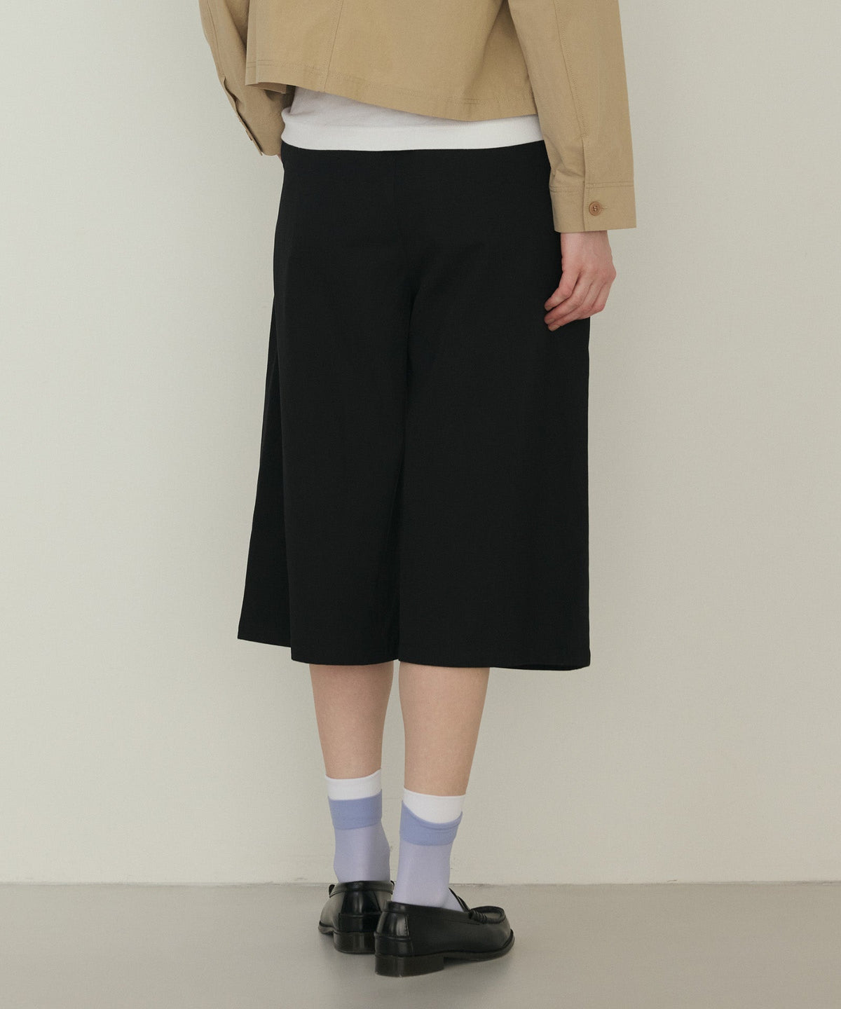 ボックスタックキュロットパンツ