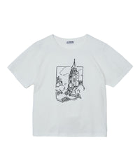 フレンチ刺繍Tシャツ