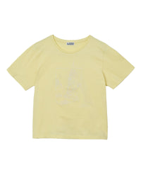 フレンチ刺繍Tシャツ